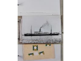 1899/1914, interessante Sammlung “ATLAS-Dienst der Hamburg-Amerika-Linie” mit fast 100 Briefen, Karten und Ganzsachen inkl. e