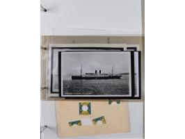 1899/1914, interessante Sammlung “ATLAS-Dienst der Hamburg-Amerika-Linie” mit fast 100 Briefen, Karten und Ganzsachen inkl. e