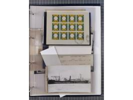 1899/1914, interessante Sammlung “ATLAS-Dienst der Hamburg-Amerika-Linie” mit fast 100 Briefen, Karten und Ganzsachen inkl. e