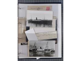 1899/1914, interessante Sammlung “ATLAS-Dienst der Hamburg-Amerika-Linie” mit fast 100 Briefen, Karten und Ganzsachen inkl. e