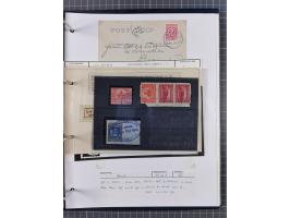 1899/1914, interessante Sammlung “ATLAS-Dienst der Hamburg-Amerika-Linie” mit fast 100 Briefen, Karten und Ganzsachen inkl. e