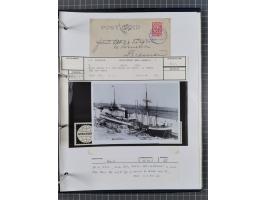 1899/1914, interessante Sammlung “ATLAS-Dienst der Hamburg-Amerika-Linie” mit fast 100 Briefen, Karten und Ganzsachen inkl. e