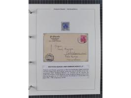 1903/39, Sammlung “DSP LINIE HAMBURG-MEXICO I-XIII” und den späteren Stempeln inkl. “HAMBURG-CUBA-MEXICO” mit über 50 Briefen