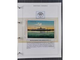 1903/39, Sammlung “DSP LINIE HAMBURG-MEXICO I-XIII” und den späteren Stempeln inkl. “HAMBURG-CUBA-MEXICO” mit über 50 Briefen