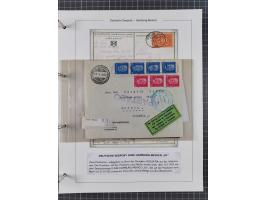 1903/39, Sammlung “DSP LINIE HAMBURG-MEXICO I-XIII” und den späteren Stempeln inkl. “HAMBURG-CUBA-MEXICO” mit über 50 Briefen