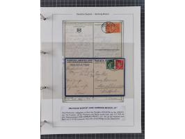 1903/39, Sammlung “DSP LINIE HAMBURG-MEXICO I-XIII” und den späteren Stempeln inkl. “HAMBURG-CUBA-MEXICO” mit über 50 Briefen