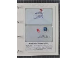 1903/39, Sammlung “DSP LINIE HAMBURG-MEXICO I-XIII” und den späteren Stempeln inkl. “HAMBURG-CUBA-MEXICO” mit über 50 Briefen