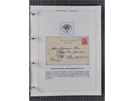 1903/39, Sammlung “DSP LINIE HAMBURG-MEXICO I-XIII” und den späteren Stempeln inkl. “HAMBURG-CUBA-MEXICO” mit über 50 Briefen