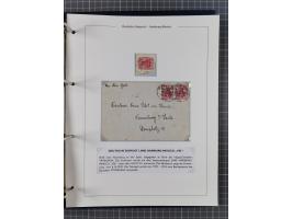 1903/39, Sammlung “DSP LINIE HAMBURG-MEXICO I-XIII” und den späteren Stempeln inkl. “HAMBURG-CUBA-MEXICO” mit über 50 Briefen