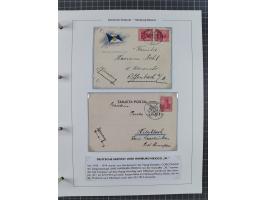 1903/39, Sammlung “DSP LINIE HAMBURG-MEXICO I-XIII” und den späteren Stempeln inkl. “HAMBURG-CUBA-MEXICO” mit über 50 Briefen