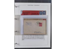 1903/39, Sammlung “DSP LINIE HAMBURG-MEXICO I-XIII” und den späteren Stempeln inkl. “HAMBURG-CUBA-MEXICO” mit über 50 Briefen