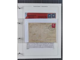 1903/39, Sammlung “DSP LINIE HAMBURG-MEXICO I-XIII” und den späteren Stempeln inkl. “HAMBURG-CUBA-MEXICO” mit über 50 Briefen