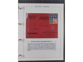 1903/39, Sammlung “DSP LINIE HAMBURG-MEXICO I-XIII” und den späteren Stempeln inkl. “HAMBURG-CUBA-MEXICO” mit über 50 Briefen