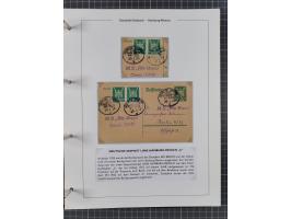 1903/39, Sammlung “DSP LINIE HAMBURG-MEXICO I-XIII” und den späteren Stempeln inkl. “HAMBURG-CUBA-MEXICO” mit über 50 Briefen