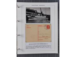 1903/39, Sammlung “DSP LINIE HAMBURG-MEXICO I-XIII” und den späteren Stempeln inkl. “HAMBURG-CUBA-MEXICO” mit über 50 Briefen