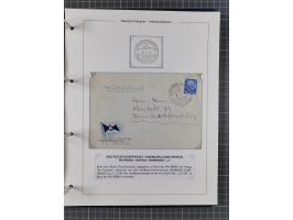 1903/39, Sammlung “DSP LINIE HAMBURG-MEXICO I-XIII” und den späteren Stempeln inkl. “HAMBURG-CUBA-MEXICO” mit über 50 Briefen