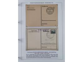 1893/1941, Sammlung “DASP BREMEN-NEW YORK I-X”, Flaggenstempel, &nbsp;“DSP LINIE BREMEN-NEW YORK a-g” und “DASP D. BREMEN” mi