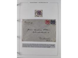 1893/1941, Sammlung “DASP BREMEN-NEW YORK I-X”, Flaggenstempel, &nbsp;“DSP LINIE BREMEN-NEW YORK a-g” und “DASP D. BREMEN” mi