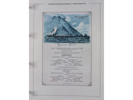 1893/1941, Sammlung “DASP BREMEN-NEW YORK I-X”, Flaggenstempel, &nbsp;“DSP LINIE BREMEN-NEW YORK a-g” und “DASP D. BREMEN” mi