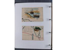 1887/1938, Sammlung “OST-ASIATISCHE HAUPTLINIE” und “OST-ASIATISCHE LINIE” mit ca. 120 Briefen, Karten und GSK, dabei frühe P