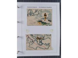 1887/1938, Sammlung “OST-ASIATISCHE HAUPTLINIE” und “OST-ASIATISCHE LINIE” mit ca. 120 Briefen, Karten und GSK, dabei frühe P