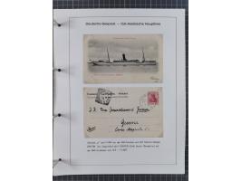 1887/1938, Sammlung “OST-ASIATISCHE HAUPTLINIE” und “OST-ASIATISCHE LINIE” mit ca. 120 Briefen, Karten und GSK, dabei frühe P