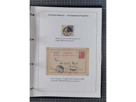 1887/1938, Sammlung “OST-ASIATISCHE HAUPTLINIE” und “OST-ASIATISCHE LINIE” mit ca. 120 Briefen, Karten und GSK, dabei frühe P
