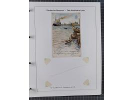 1887/1938, Sammlung “OST-ASIATISCHE HAUPTLINIE” und “OST-ASIATISCHE LINIE” mit ca. 120 Briefen, Karten und GSK, dabei frühe P