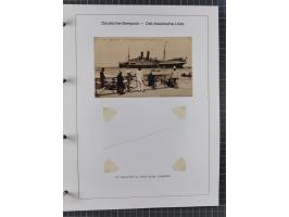 1887/1938, Sammlung “OST-ASIATISCHE HAUPTLINIE” und “OST-ASIATISCHE LINIE” mit ca. 120 Briefen, Karten und GSK, dabei frühe P