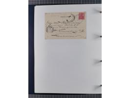 1887/1938, Sammlung “OST-ASIATISCHE HAUPTLINIE” und “OST-ASIATISCHE LINIE” mit ca. 120 Briefen, Karten und GSK, dabei frühe P