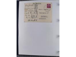 1887/1938, Sammlung “OST-ASIATISCHE HAUPTLINIE” und “OST-ASIATISCHE LINIE” mit ca. 120 Briefen, Karten und GSK, dabei frühe P