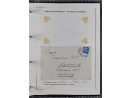 1887/1938, Sammlung “OST-ASIATISCHE HAUPTLINIE” und “OST-ASIATISCHE LINIE” mit ca. 120 Briefen, Karten und GSK, dabei frühe P