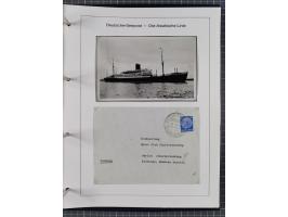 1887/1938, Sammlung “OST-ASIATISCHE HAUPTLINIE” und “OST-ASIATISCHE LINIE” mit ca. 120 Briefen, Karten und GSK, dabei frühe P