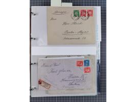 1922/39, kleine Sammlung “DSP LINIE…” (aptiert), “DSP MONTE SARMIENTO”, “DSP GENERAL SAN MARTIN” und “DSP HAMBURG-SÜDAMERIKA 