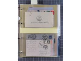 1922/39, kleine Sammlung “DSP LINIE…” (aptiert), “DSP MONTE SARMIENTO”, “DSP GENERAL SAN MARTIN” und “DSP HAMBURG-SÜDAMERIKA 