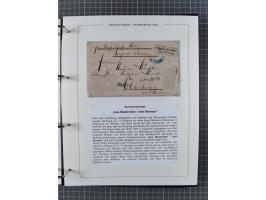 1873/1932, kleine Sammlung “DSP LINIE BREMEN-CUBA” mit 10 Briefen, Karten und Ganzsachen, dabei Bedarfspost. Dazu sieben Brie