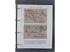 1873/1932, kleine Sammlung “DSP LINIE BREMEN-CUBA” mit 10 Briefen, Karten und Ganzsachen, dabei Bedarfspost. Dazu sieben Brie