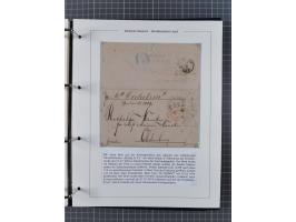 1873/1932, kleine Sammlung “DSP LINIE BREMEN-CUBA” mit 10 Briefen, Karten und Ganzsachen, dabei Bedarfspost. Dazu sieben Brie