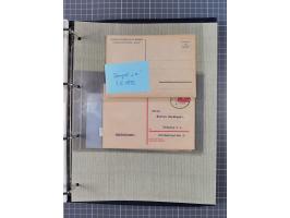 1873/1932, kleine Sammlung “DSP LINIE BREMEN-CUBA” mit 10 Briefen, Karten und Ganzsachen, dabei Bedarfspost. Dazu sieben Brie