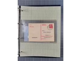 1873/1932, kleine Sammlung “DSP LINIE BREMEN-CUBA” mit 10 Briefen, Karten und Ganzsachen, dabei Bedarfspost. Dazu sieben Brie