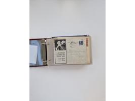 Norwegen: 1855/1980 (ca.), &nbsp;Sammlung &nbsp;mit ca. 240 Briefen, Karten und GSK mit viel Post vor 1945 mit besseren Stemp