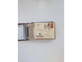 Norwegen: 1855/1980 (ca.), &nbsp;Sammlung &nbsp;mit ca. 240 Briefen, Karten und GSK mit viel Post vor 1945 mit besseren Stemp