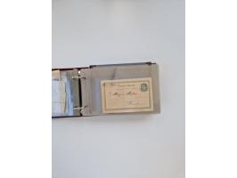 Norwegen: 1855/1980 (ca.), &nbsp;Sammlung &nbsp;mit ca. 240 Briefen, Karten und GSK mit viel Post vor 1945 mit besseren Stemp