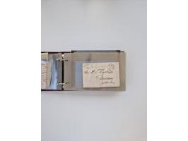 Norwegen: 1855/1980 (ca.), &nbsp;Sammlung &nbsp;mit ca. 240 Briefen, Karten und GSK mit viel Post vor 1945 mit besseren Stemp