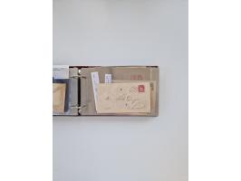 Norwegen: 1855/1980 (ca.), &nbsp;Sammlung &nbsp;mit ca. 240 Briefen, Karten und GSK mit viel Post vor 1945 mit besseren Stemp