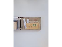 Norwegen: 1855/1980 (ca.), &nbsp;Sammlung &nbsp;mit ca. 240 Briefen, Karten und GSK mit viel Post vor 1945 mit besseren Stemp