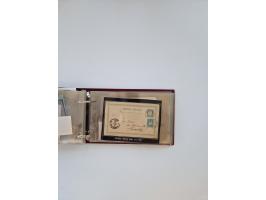 Norwegen: 1855/1980 (ca.), &nbsp;Sammlung &nbsp;mit ca. 240 Briefen, Karten und GSK mit viel Post vor 1945 mit besseren Stemp