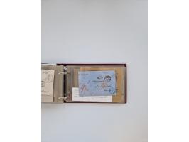 Norwegen: 1855/1980 (ca.), &nbsp;Sammlung &nbsp;mit ca. 240 Briefen, Karten und GSK mit viel Post vor 1945 mit besseren Stemp