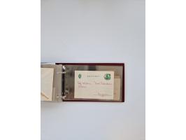 Norwegen: 1855/1980 (ca.), &nbsp;Sammlung &nbsp;mit ca. 240 Briefen, Karten und GSK mit viel Post vor 1945 mit besseren Stemp