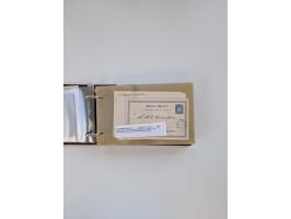 Norwegen: 1855/1980 (ca.), &nbsp;Sammlung &nbsp;mit ca. 240 Briefen, Karten und GSK mit viel Post vor 1945 mit besseren Stemp